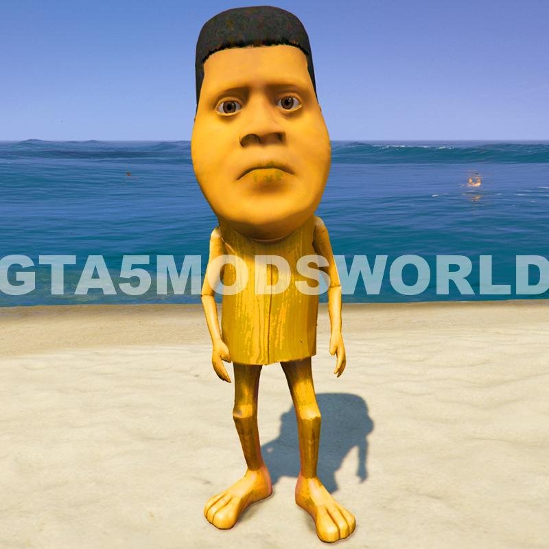 Franklin Brainrot 1 GTA 5 Mods