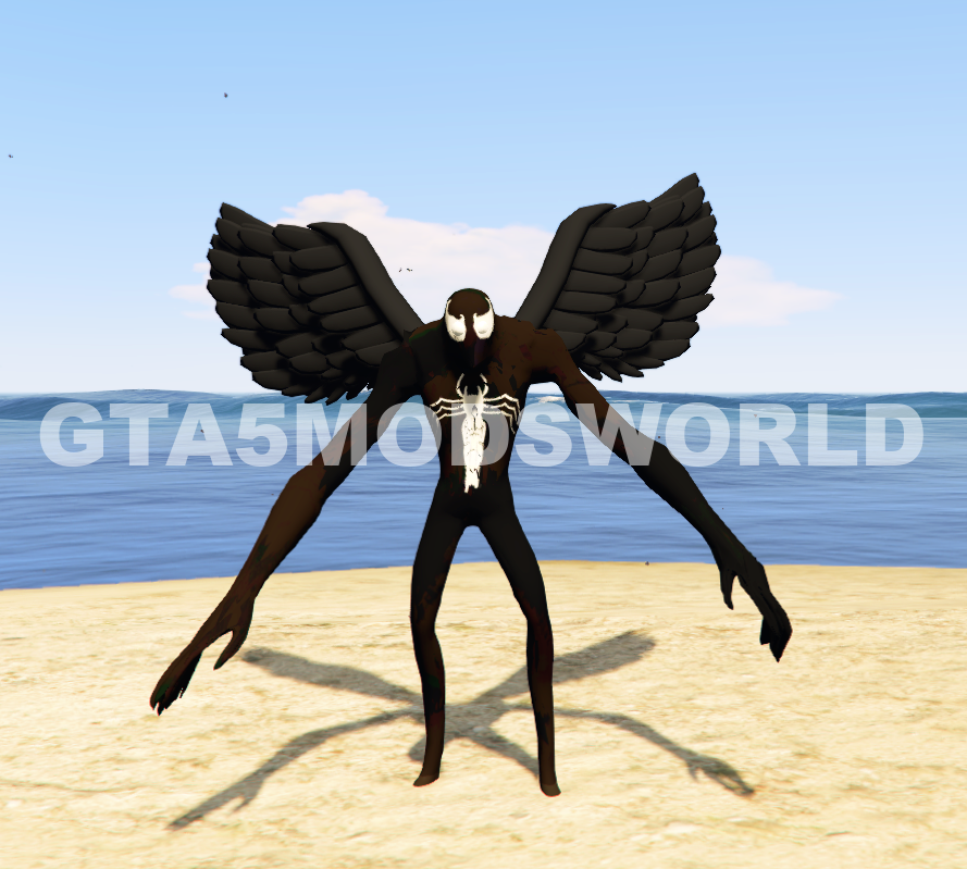 Venom mothman GTA 5 Mods