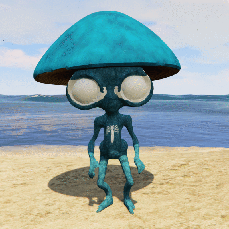 Venom Mashroom Creature GTA 5 Mods