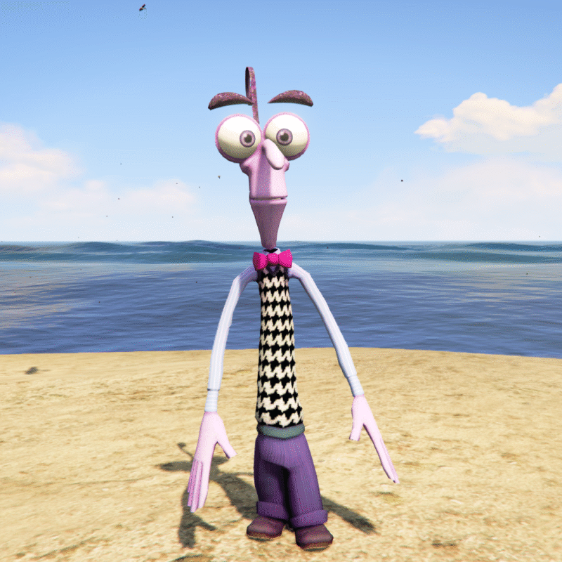 Fear Controller Anime Inside Out 2 GTA 5 Mods