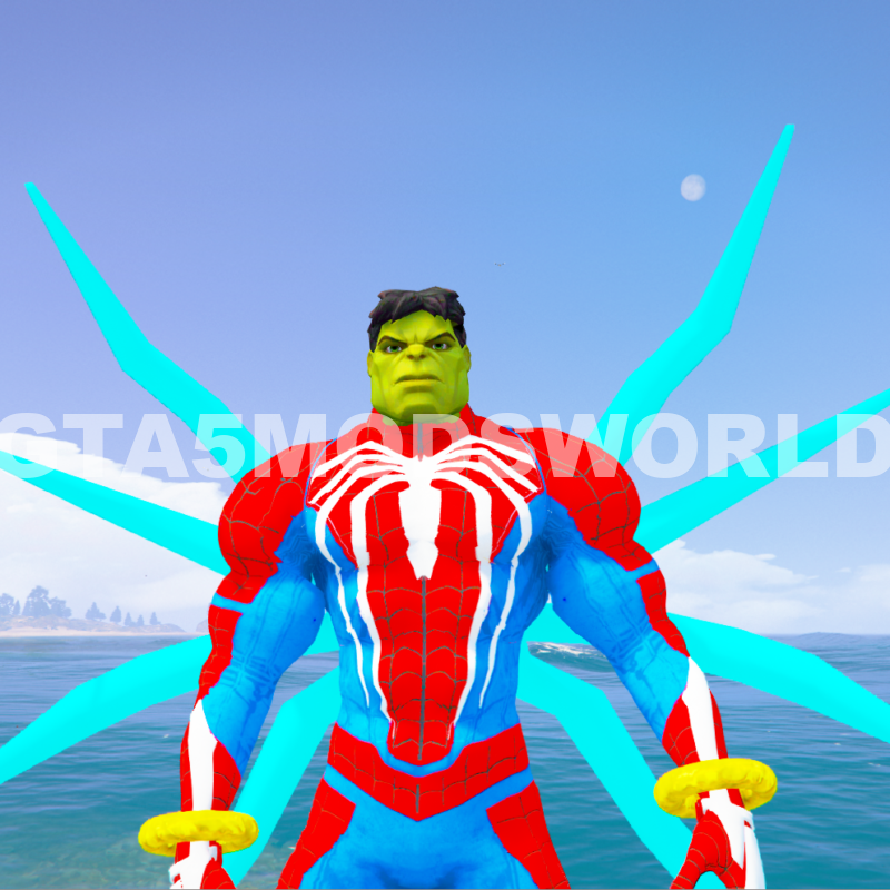 Hulk Spiderman 5 GTA 5 Mods