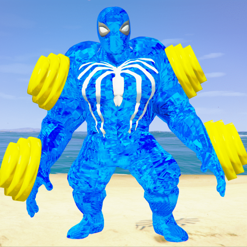 Crystle Spiderman 6 GTA 5 Mods