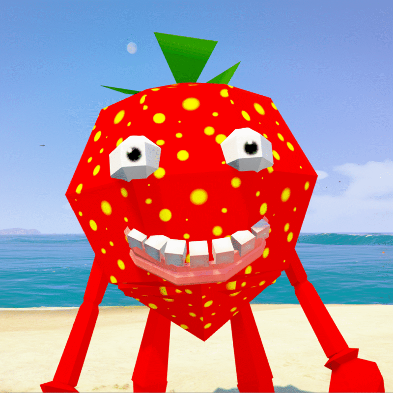 Sammy The Strawberry GTA 5 Mods