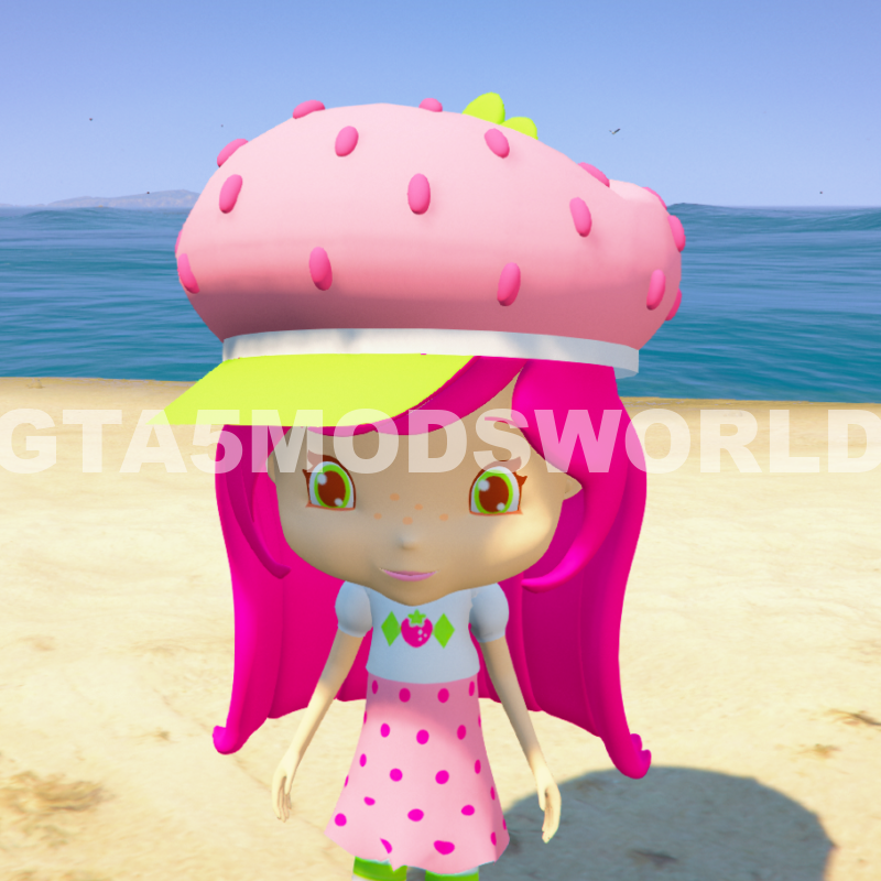 Strawberry Cake Girl GTA 5 Mods
