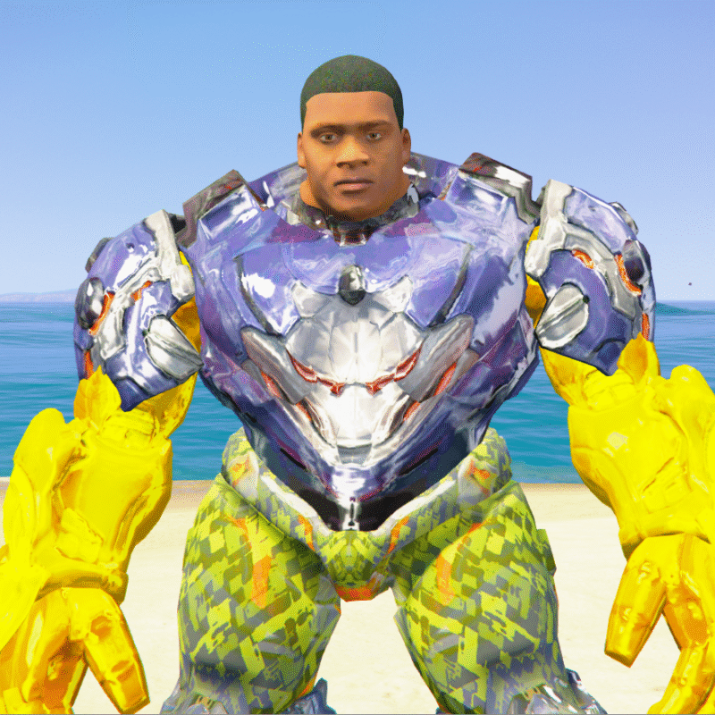 Upgrading Franklin 7 GTA 5 Mods