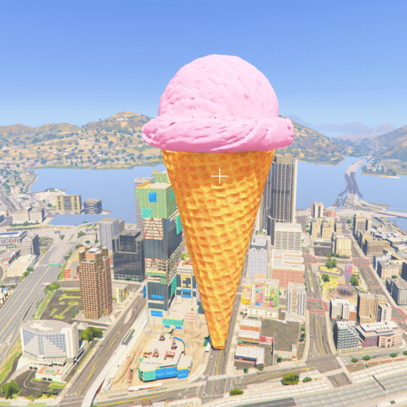Icecream 3 Big GTA 5 Props