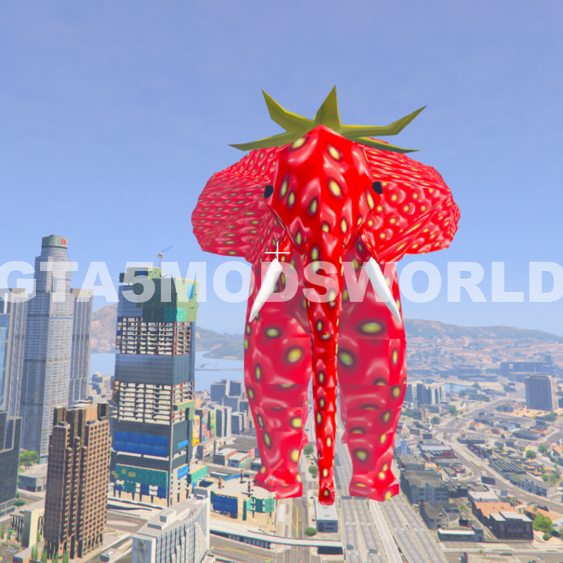 Elephant Strawberry GTA 5 Props