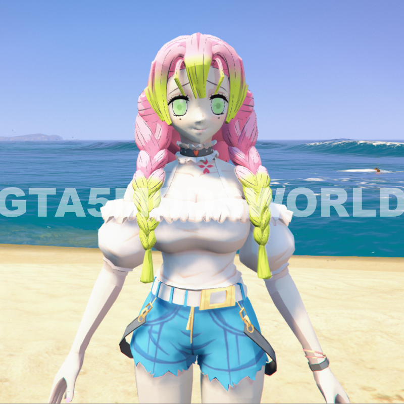 Mitsuri 2- Demon Slayer GTA 5 Mods