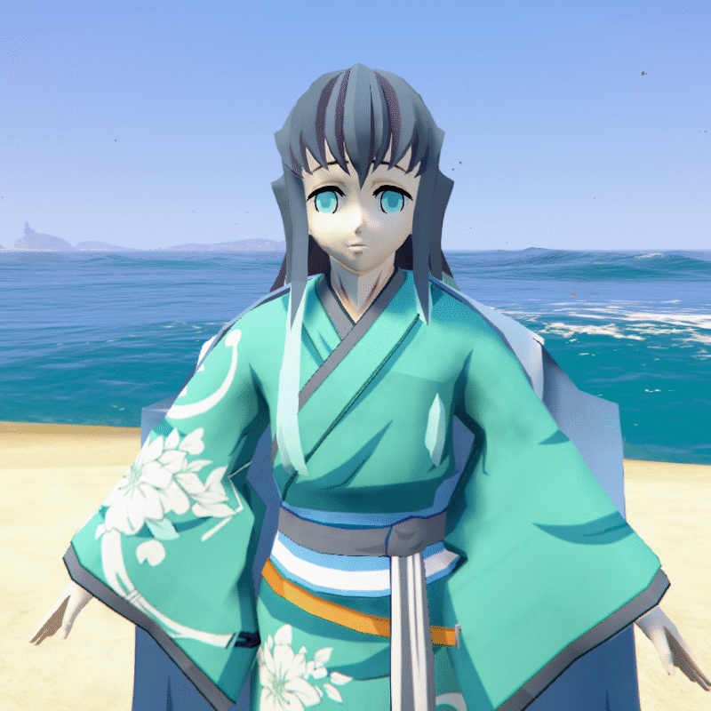 Muichiro - Demon Slayer GTA 5 Mods