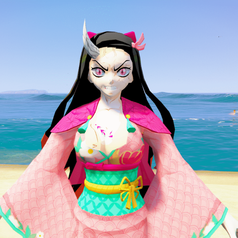 Nezuko - Demon Slayer GTA 5 Mods