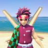 Tanjiro - Demon Slayer GTA 5 Mods