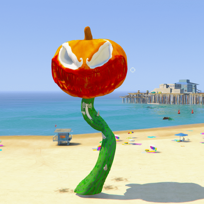 Venom Pumpkin Big GTA 5 Mods