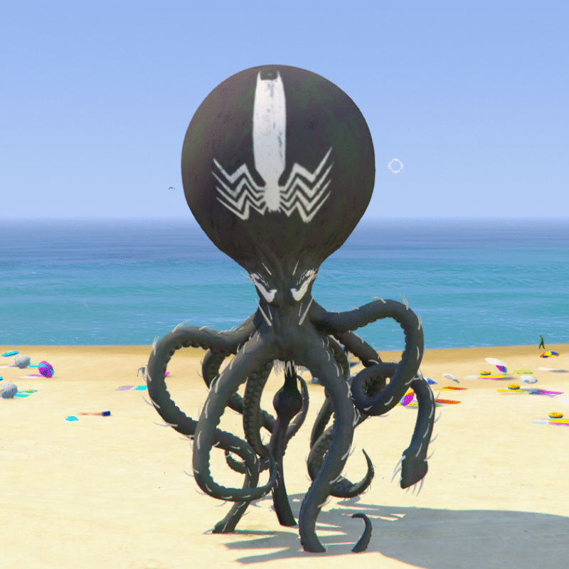 Venom Octopus Big GTA 5 Mods