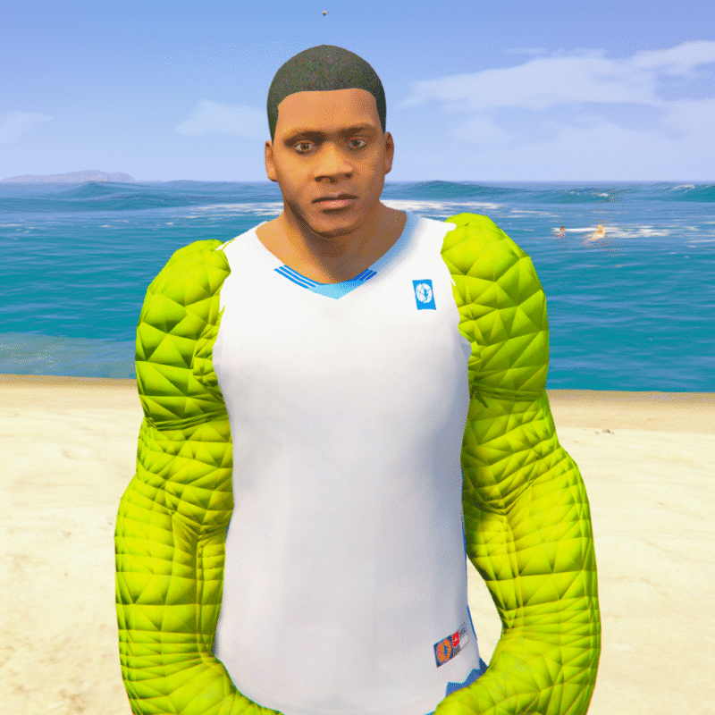 Franklin Hulk 5 GTA 5 Mods