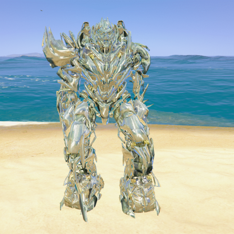 Megatron Robot Mode GTA 5 Mods