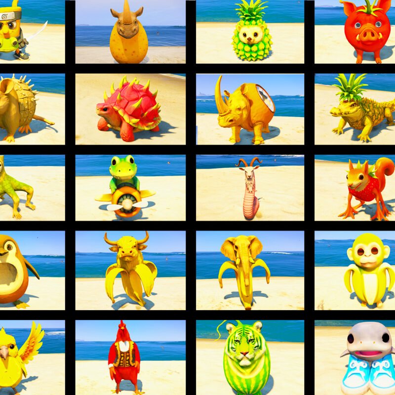 BRAINROT NEW PACK 2 ( 100+ Peds & Props)