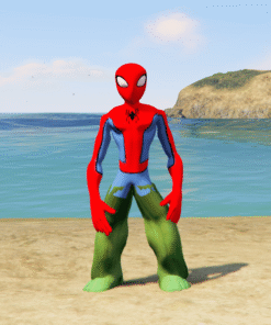 Spiderman Hulk 2 GTA 5 Mods