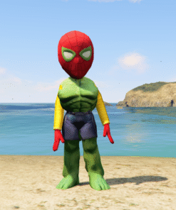 Spiderman Hulk 4 GTA 5 Mods