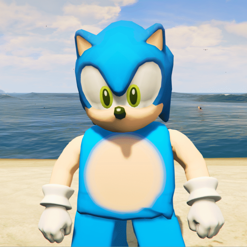 Roblox SONIC 1 GTA 5 Mods
