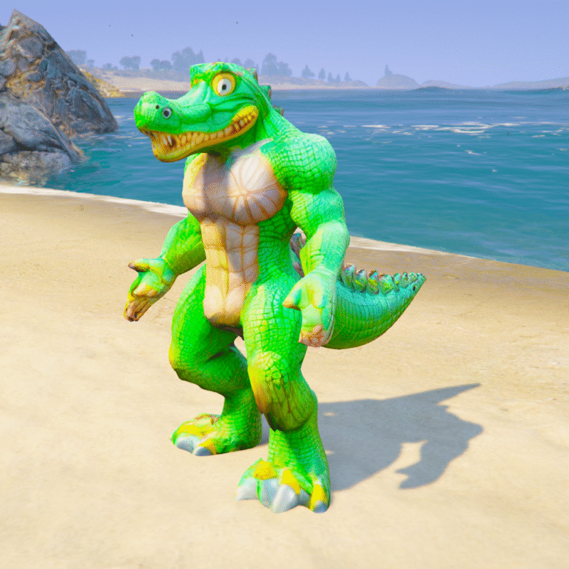 LOW Crocodile GTA 5 Mods