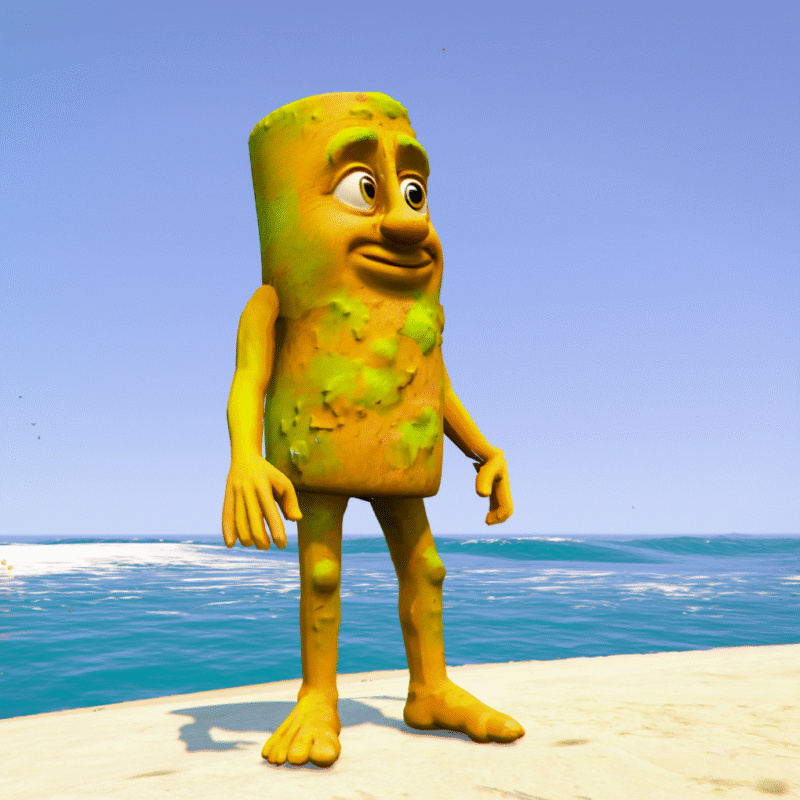 Earth Tung Tung Tung Sahur New GTA 5 Mods ( 2 Sizes)