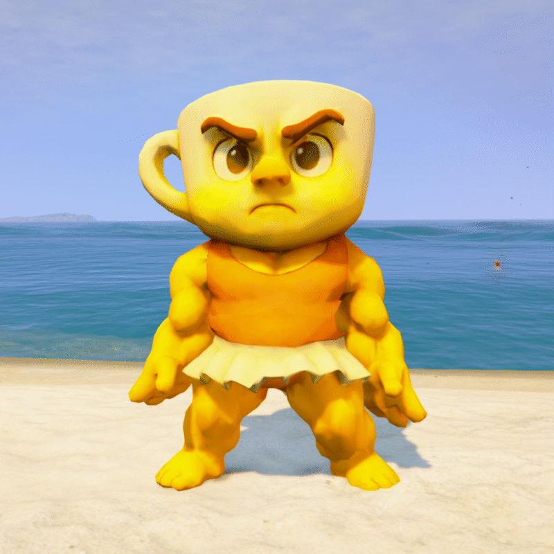 BABY Strong Italian Brainrot 3 GTA 5 Mods ( 3 Sizes)