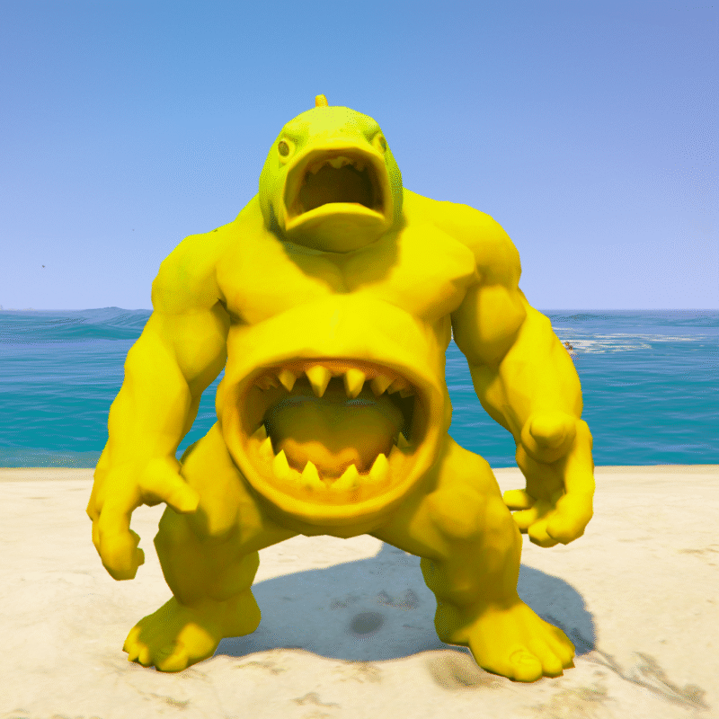 BABY Strong Italian Brainrot 4 GTA 5 Mods ( 3 Sizes)