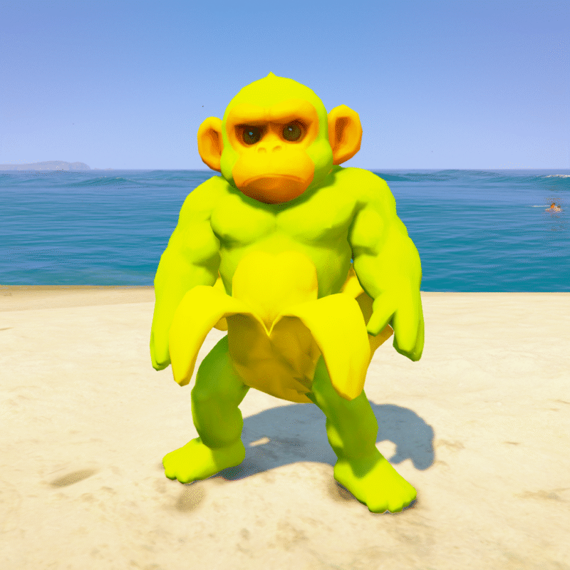 BABY Strong Italian Brainrot 5 GTA 5 Mods ( 3 Sizes)