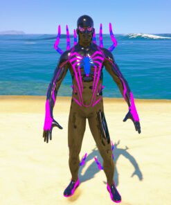 Franklin Spidyvenom 2 GTA 5 Mods