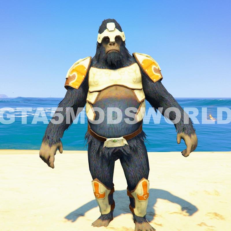 Gorilla Grodd GTA 5 Mods