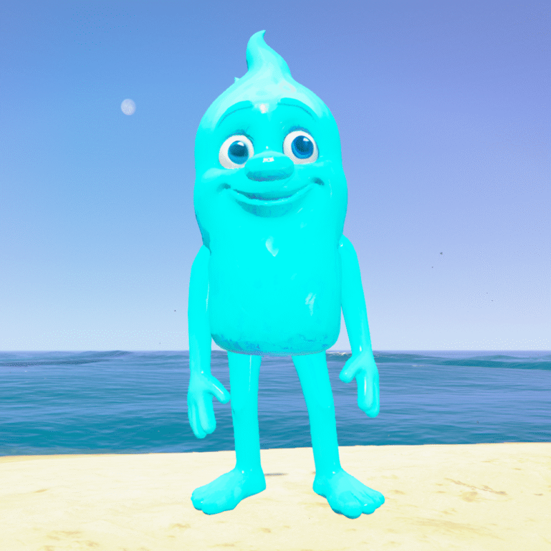 Water Tung Tung Tung Sahur New GTA 5 Mods ( 2 Sizes)