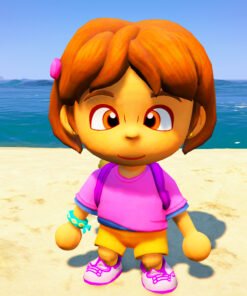 BABY DORA GTA 5 Mods