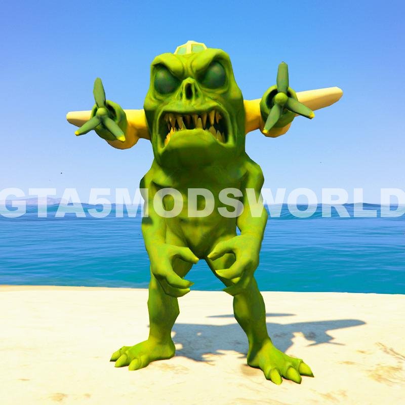 BABY Strong Italian Brainrot 9 GTA 5 Mods ( 3 Sizes)