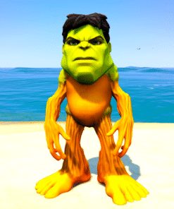 Hulk Brainrot GTA 5 Mods