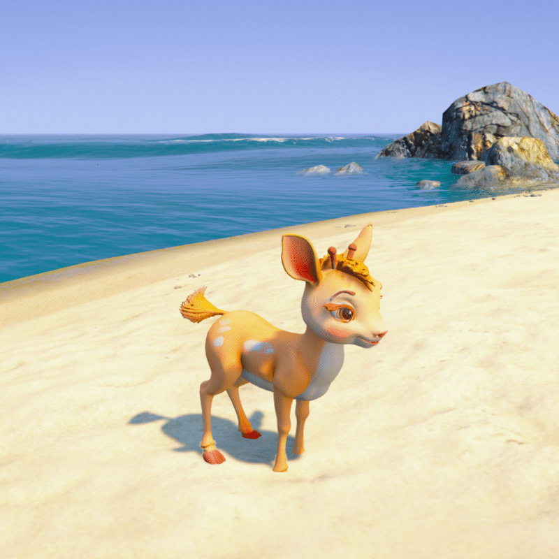 Ciervo Bebe GTA 5 Mods