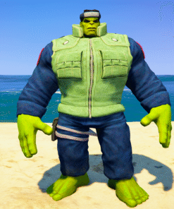 Ninja Hulk GTA 5 Mods