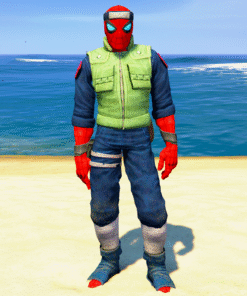 Ninja Spiderman GTA 5 Mods
