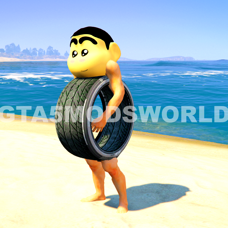 Shinchan 2 Brainrot GTA 5 Mods