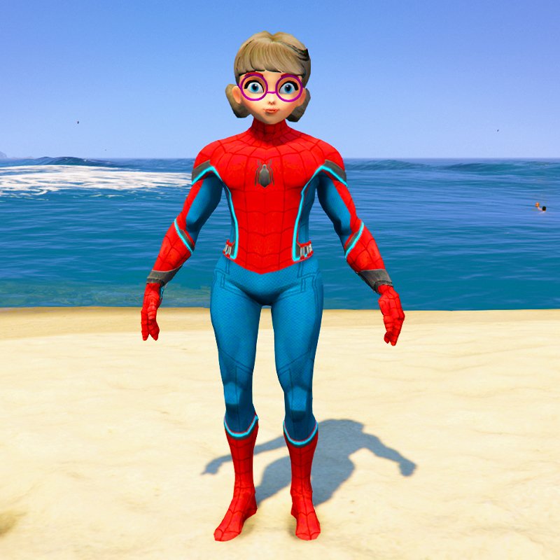 Tani Spiderman Scary Teacher GTA 5 Mods