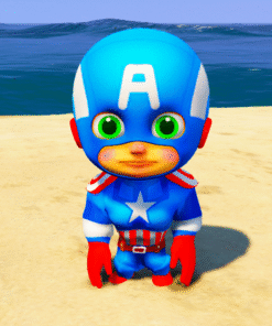 Captian America Kid GTA 5 Mods