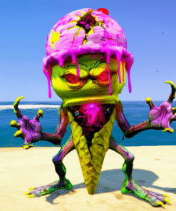 Evil Mutant IceCream1 GTA 5 Mods