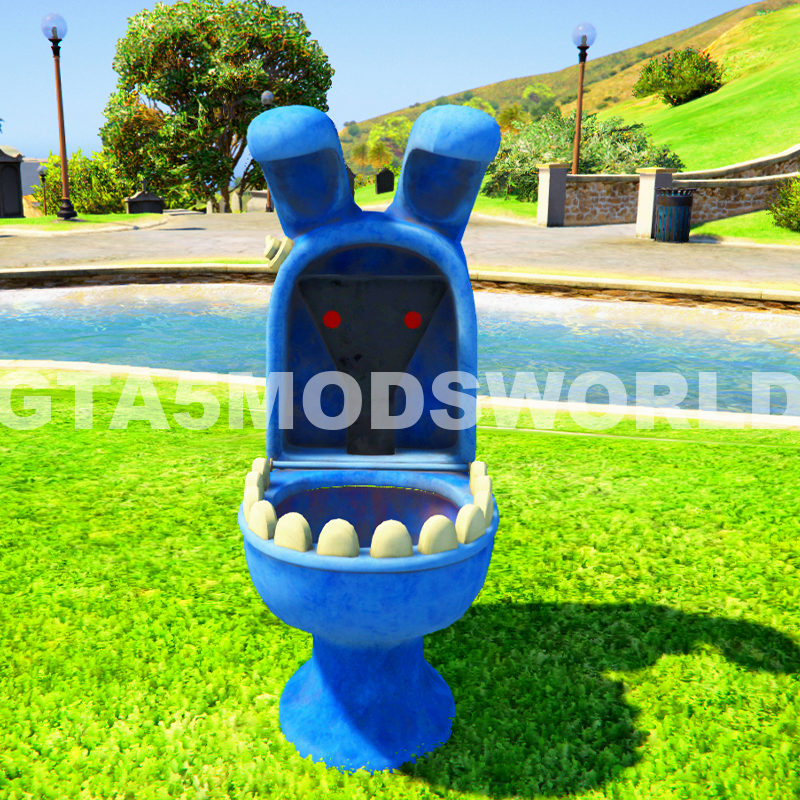 HORROR TOILET GTA 5 Props