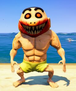 Horror Shinchan 1 GTA 5 Mods ( Pack of 2 sizes)
