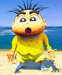 Horror Shinchan 2 GTA 5 Mods ( Pack of 2 sizes)