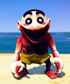 Horror Shinchan 4 GTA 5 Mods ( Pack of 2 sizes)