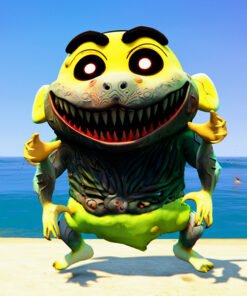 Horror Shinchan 5 GTA 5 Mods ( Pack of 2 sizes)