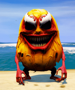 Horror Venom Potato GTA 5 Mods