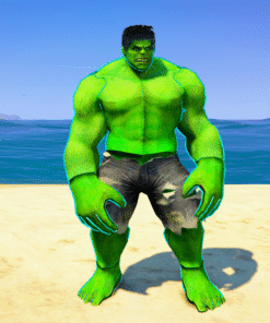 Hulk 3 Outline GTA 5 Mods