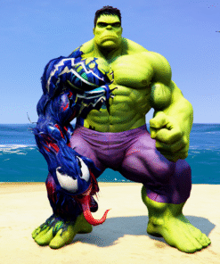 Hulk Venom 1 GTA 5 Mods