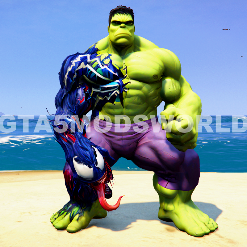 Hulk Venom 1 GTA 5 Mods